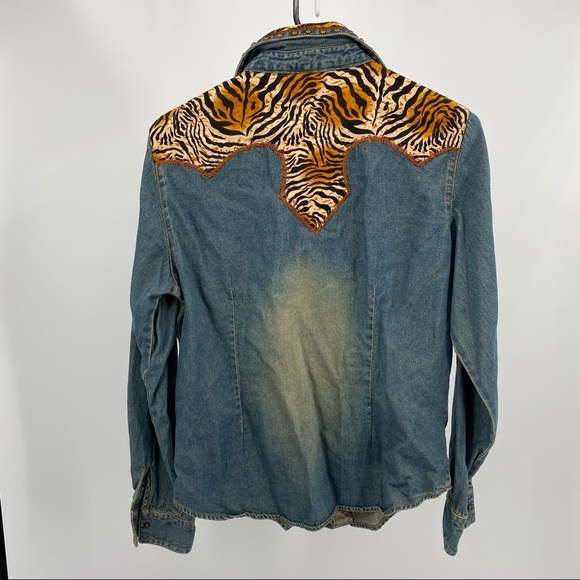 Gordon James Denim Button Down - Picture 3 of 4